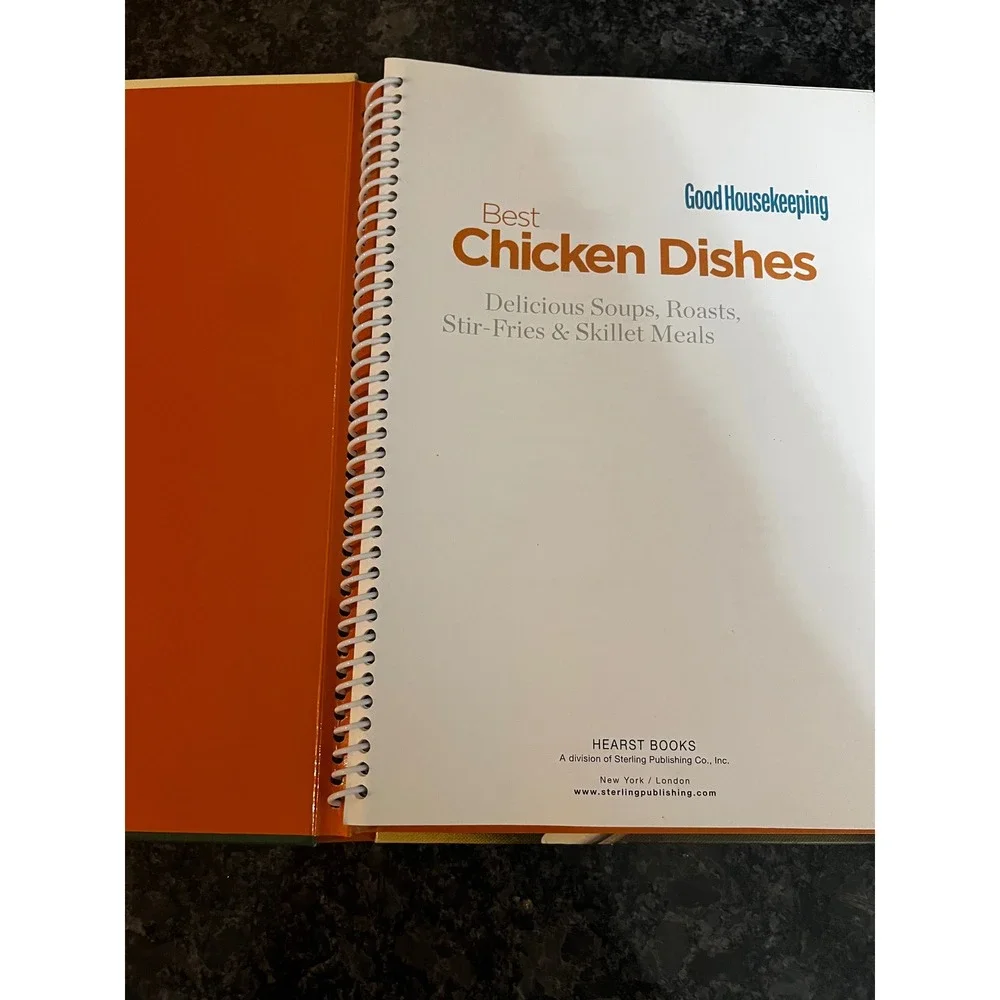 VTG‎ Good Housekeeping Best Chicken Dishes Cookbook Recipes Spiral Bound 2005